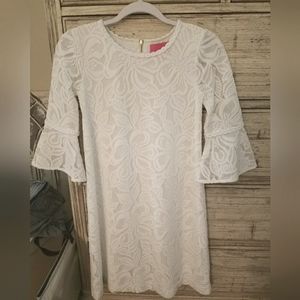 NWOT - Lilly Pulitzer Ophelia Dress Resort White XXS
